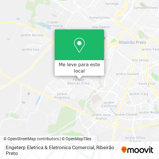 Engeterp Eletrica & Eletronica Comercial mapa