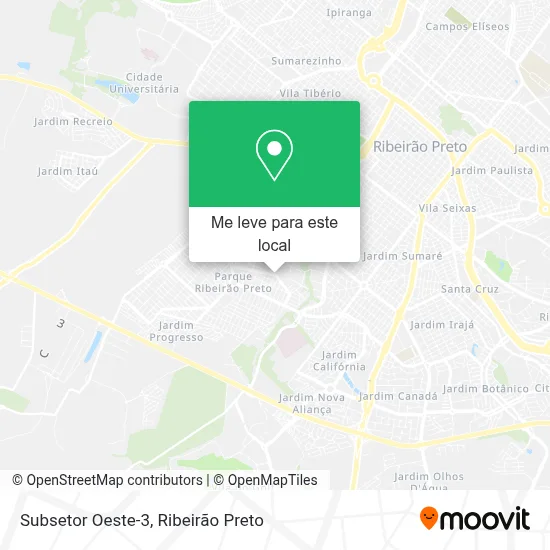Subsetor Oeste-3 mapa