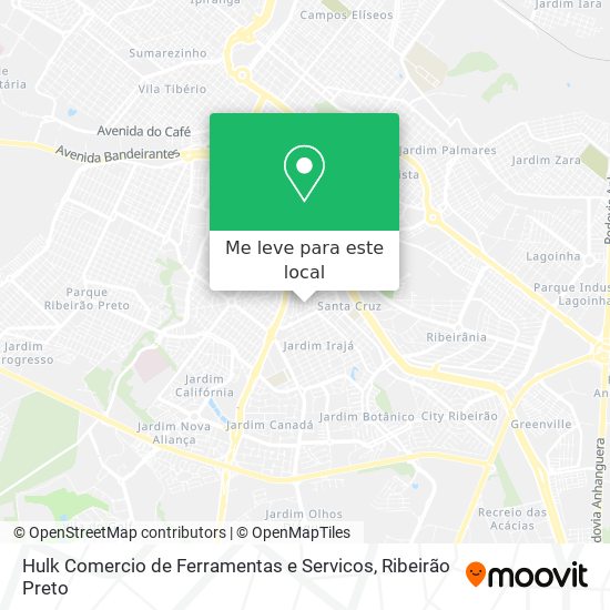 Hulk Comercio de Ferramentas e Servicos mapa