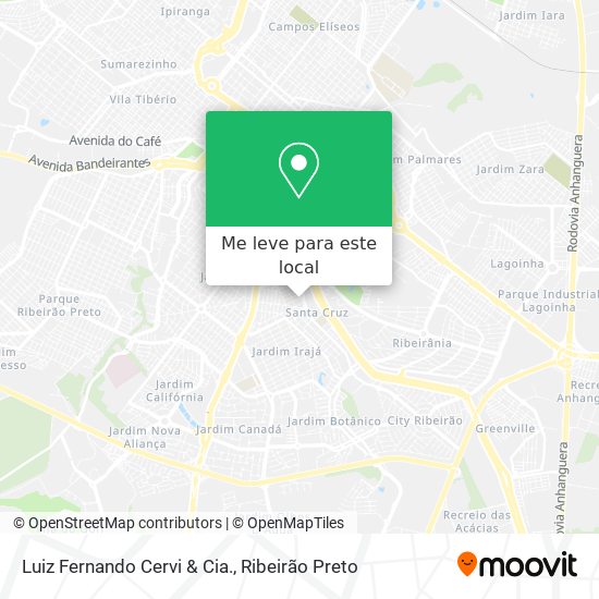 Luiz Fernando Cervi & Cia. mapa