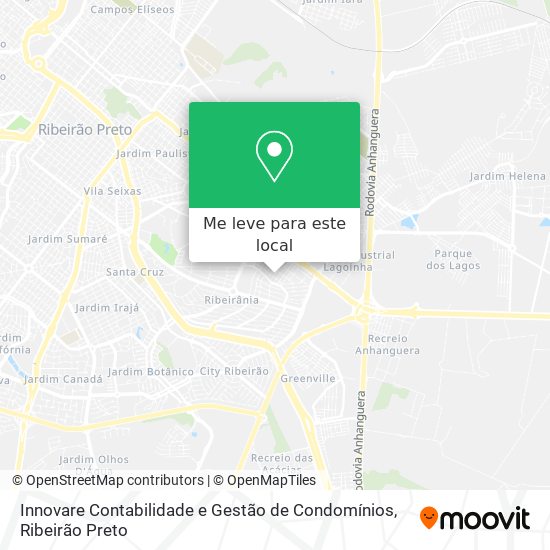 Innovare Contabilidade e Gestão de Condomínios mapa