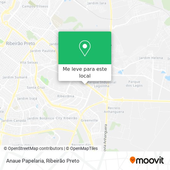 Anaue Papelaria mapa