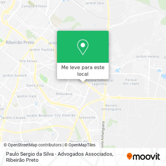 Paulo Sergio da Silva - Advogados Associados mapa