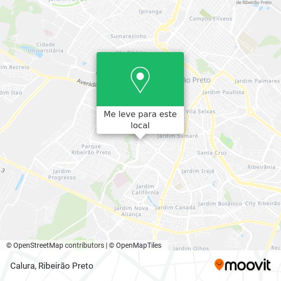 Calura mapa