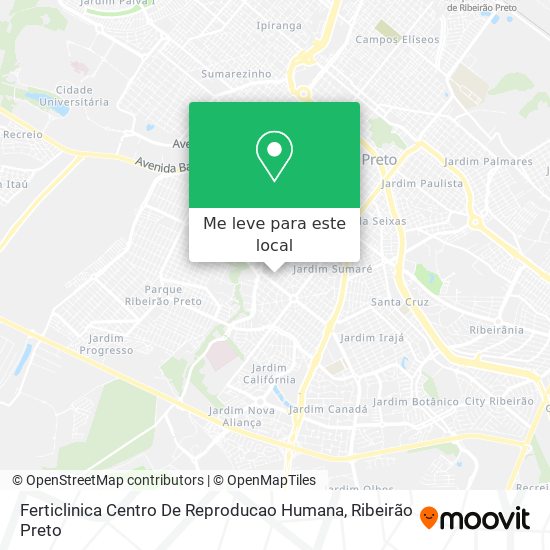 Ferticlinica Centro De Reproducao Humana mapa