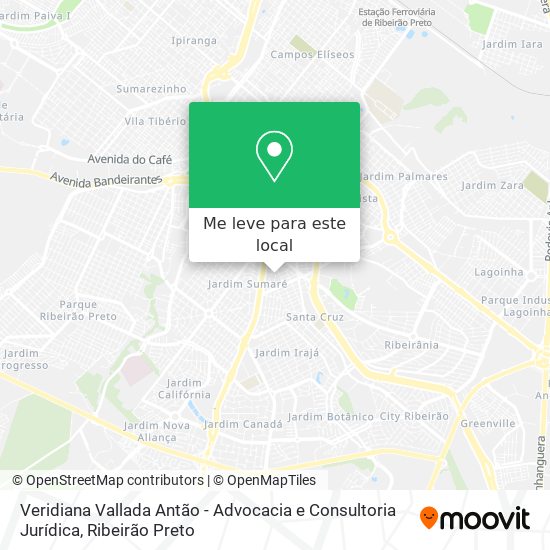 Veridiana Vallada Antão - Advocacia e Consultoria Jurídica mapa