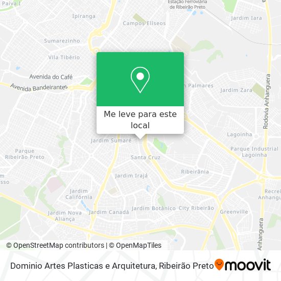 Dominio Artes Plasticas e Arquitetura mapa