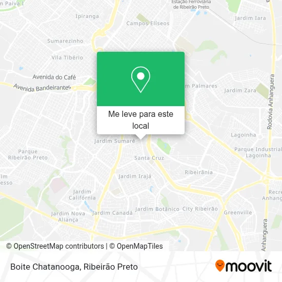 Boite Chatanooga mapa