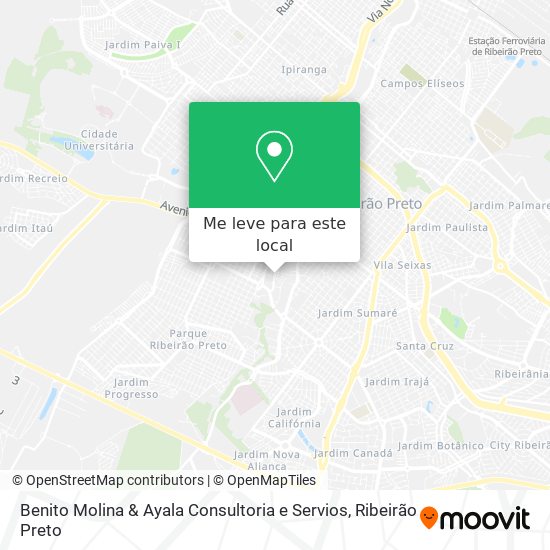 Benito Molina & Ayala Consultoria e Servios mapa