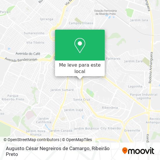 Augusto César Negreiros de Camargo mapa