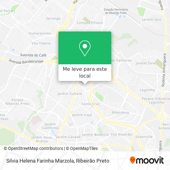 Silvia Helena Farinha Marzola mapa