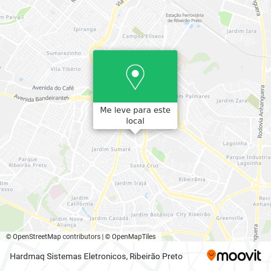 Hardmaq Sistemas Eletronicos mapa