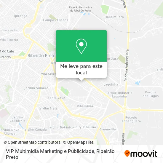 VIP Multimidia Marketing e Publicidade mapa