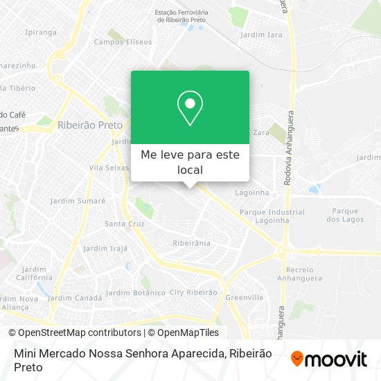 Mini Mercado Nossa Senhora Aparecida mapa