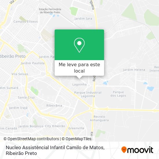 Nucleo Assistêncial Infantil Camilo de Matos mapa