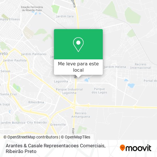 Arantes & Casale Representacoes Comerciais mapa