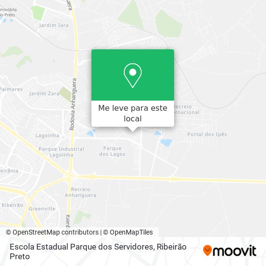 Escola Estadual Parque dos Servidores mapa