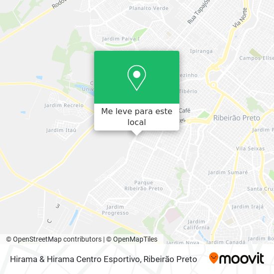 Hirama & Hirama Centro Esportivo mapa