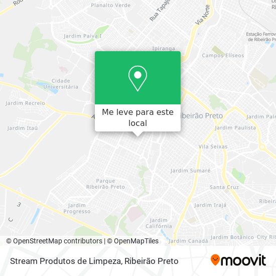 Stream Produtos de Limpeza mapa