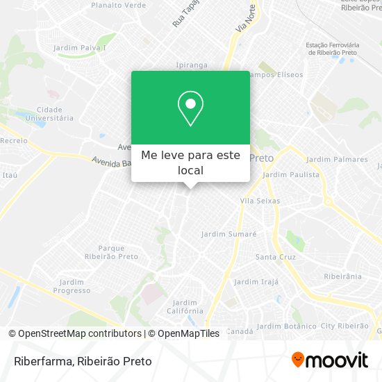 Riberfarma mapa