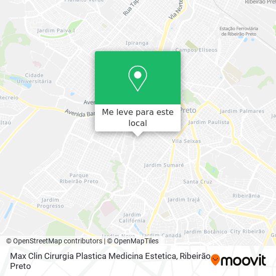 Max Clin Cirurgia Plastica Medicina Estetica mapa