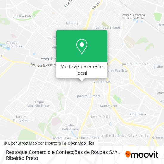 Restoque Comércio e Confecções de Roupas S / A. mapa