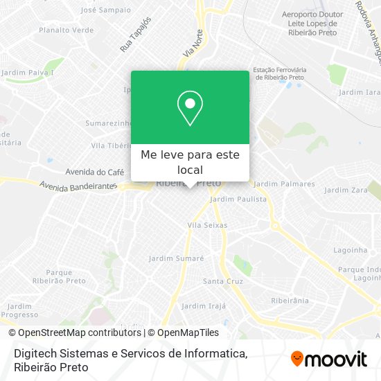 Digitech Sistemas e Servicos de Informatica mapa