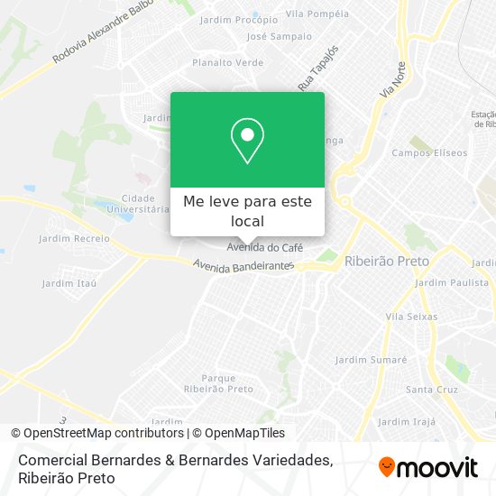 Comercial Bernardes & Bernardes Variedades mapa