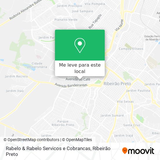 Rabelo & Rabelo Servicos e Cobrancas mapa