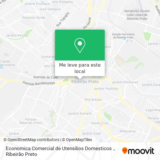 Economica Comercial de Utensilios Domesticos . mapa