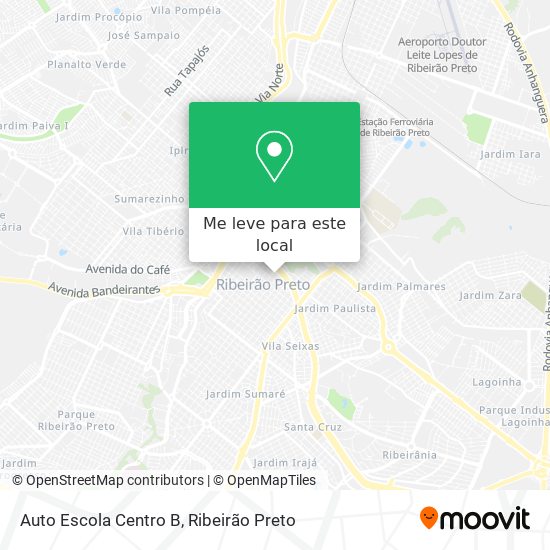 Auto Escola Centro B mapa