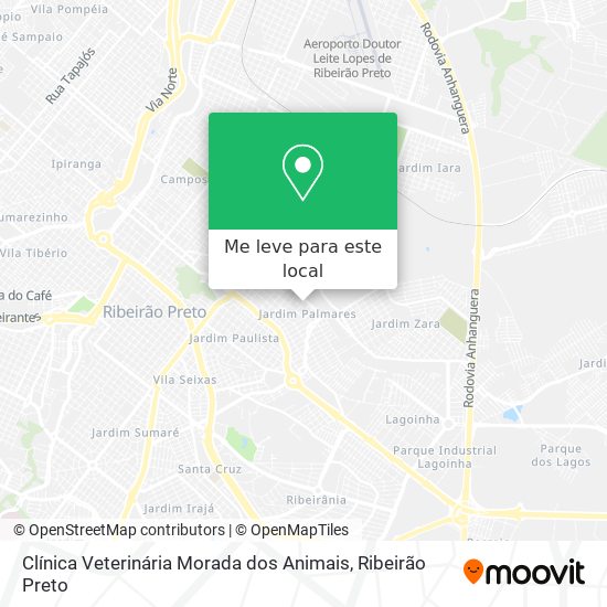 Clínica Veterinária Morada dos Animais mapa