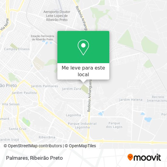 Palmares mapa