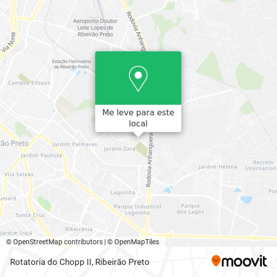 Rotatoria do Chopp II mapa