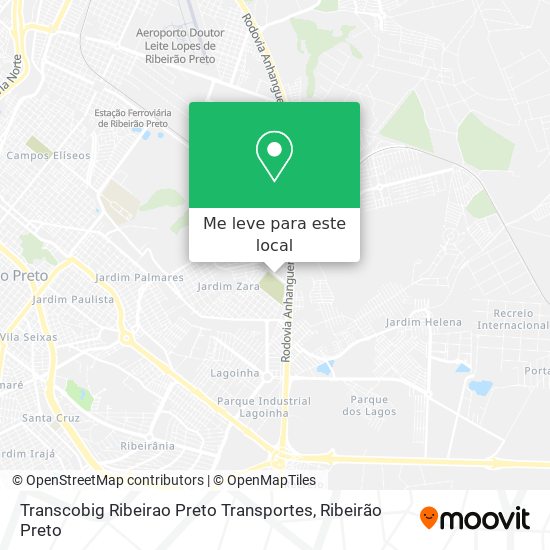 Transcobig Ribeirao Preto Transportes mapa