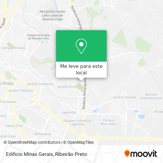 Edificio Minas Gerais mapa