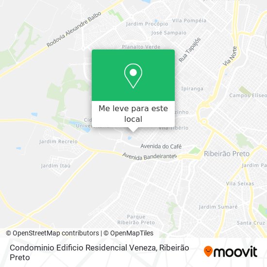 Condominio Edificio Residencial Veneza mapa