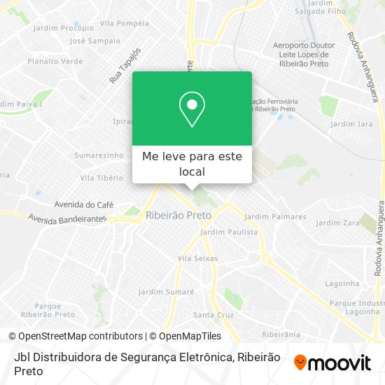 Jbl Distribuidora de Segurança Eletrônica mapa
