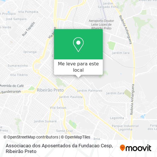 Associacao dos Aposentados da Fundacao Cesp mapa