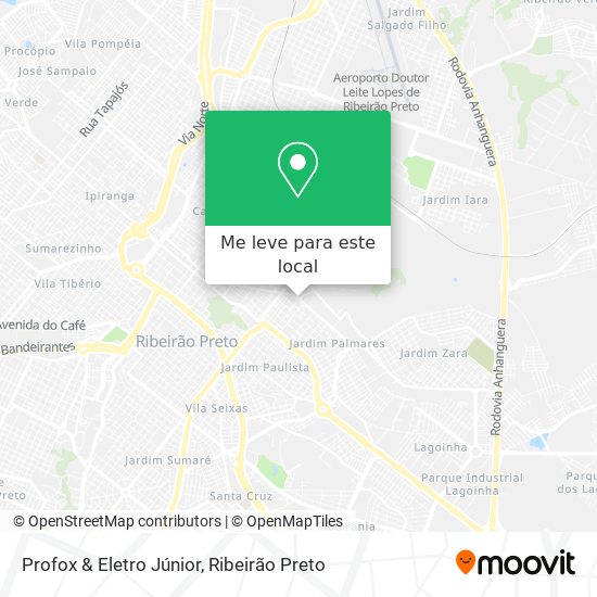 Profox & Eletro Júnior mapa