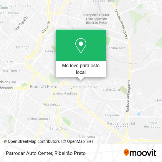 Patrocar Auto Center mapa