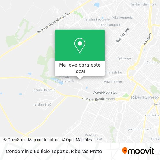 Condominio Edificio Topazio mapa