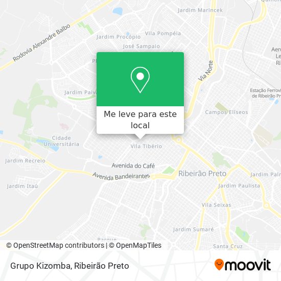 Grupo Kizomba mapa