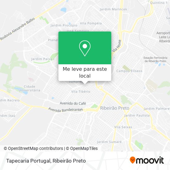 Tapecaria Portugal mapa