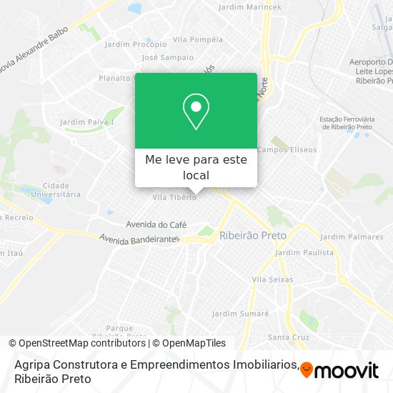 Agripa Construtora e Empreendimentos Imobiliarios mapa