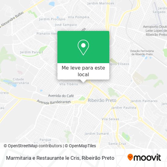 Marmitaria e Restaurante le Cris mapa