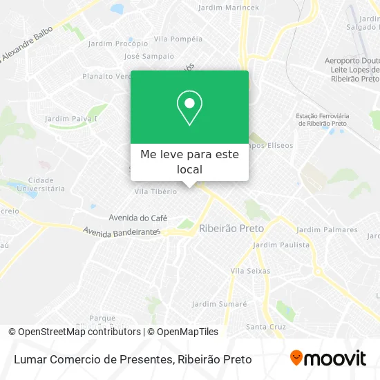 Lumar Comercio de Presentes mapa