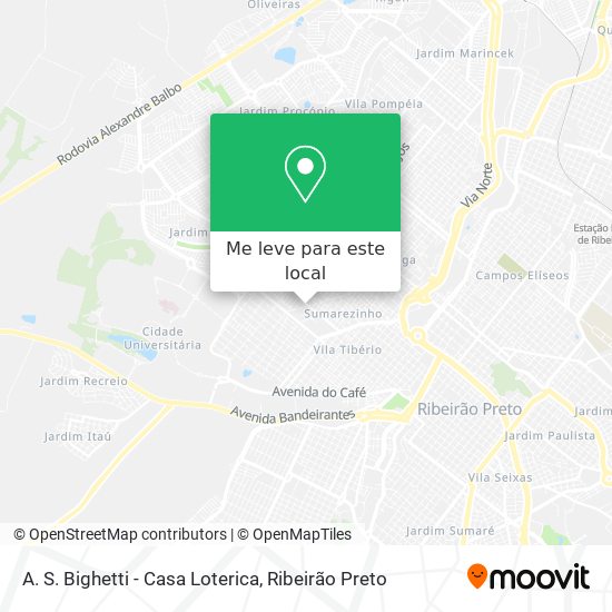 A. S. Bighetti - Casa Loterica mapa