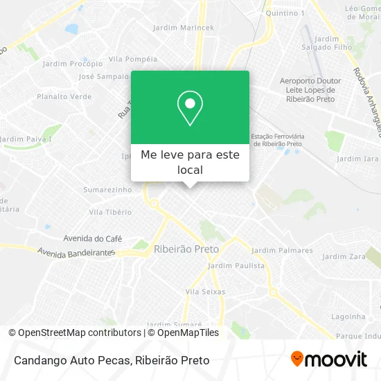 Candango Auto Pecas mapa