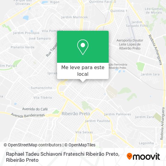 Raphael Tadeu Schiavoni Frateschi Ribeirão Preto mapa